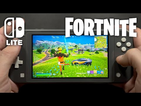 Fortnite on Nintendo Switch Lite #756