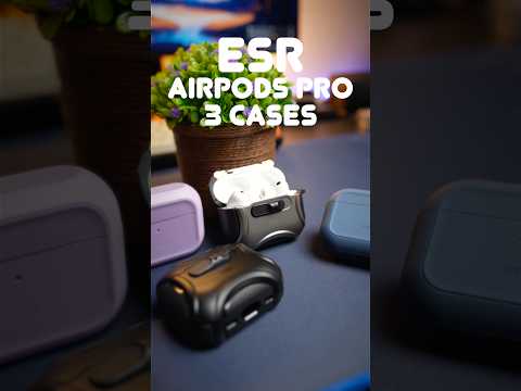 Your AirPods Pro 3 Deserve These Cases! ESR’s New Drop! #esr #esrairpods #esrairpodspro3case