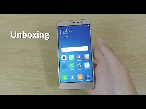 Xiaomi Redmi Note 3 Pro Gold - Unboxing! (4K)