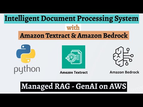 Unlock the Power of AI + AWS: Build IDPS App w/ Textract & Bedrock