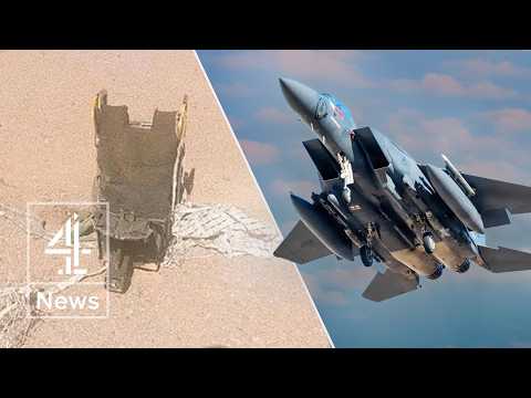 US fighter jet goes down over Iran