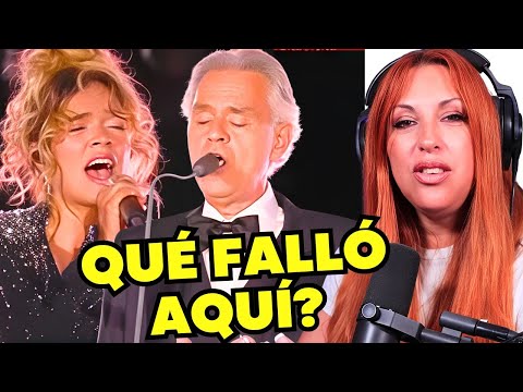KAROL G ESTÁ A LA ALTURA? FALLAS Y ACIERTOS CON EL MAESTRO BOCELLI | Vocal Coach Reaction & analysis