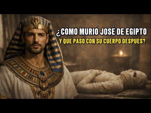 ¿CÓMO MURIÓ JOSÉ DE EGIPTO Y QUÉ PASÓ CON SU CUERPO DESPUÉS? Misterio Bíblico Revelado