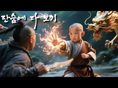 전설 속의 소림 고수가 6살 꼬마라니?! 그를 무시하는 사람들은 모두 한 번에 패배했다!#역전 #kungfu #드라마