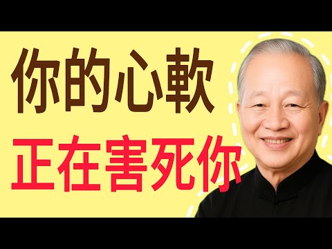 你的“心軟”，就是對自己的“殘忍”！曾仕強：對這3種人，必須“狠心”到底！#曾仕强 #人生哲理 #人生智慧 #人际关系 #情绪管理 #易经