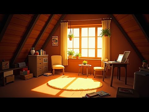 Dreamy Attic Retreat - Lo-fi Beats for Late Night Work