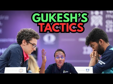Gukesh's top notch tactics against World no.3 Fabiano Caruana | Global Chess League 2025