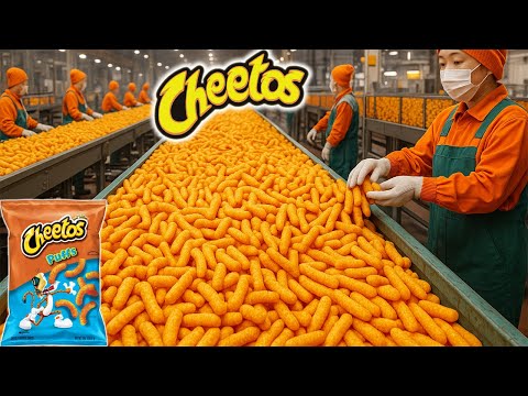 Inside the Mega Cheetos Factory – How 4 Million Bags of Cheetos Are Made Every Day