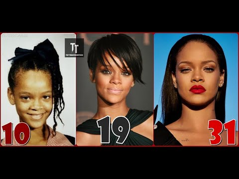 RIHANNA 2023 Transformation 1 to 31 Years Old