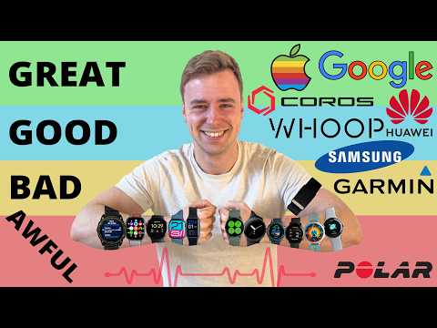 Best Smartwatch for Heart Rate: Scientific Review - 12 Smartwatches Tested on my Colleague Raphael