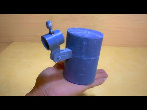 How to make a heating lamp from PVC! Very warm and useful for winter 2024