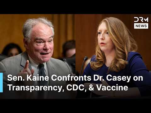 “Are Children Being Protected if CDC Programs Are Cut?” – Sen. Kaine Confronts Dr. Casey | AC1N