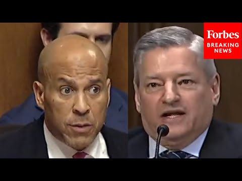 Cory Booker Presses Netflix CEO On 'Universal' Fear In Industry About Warner Bros. Merger