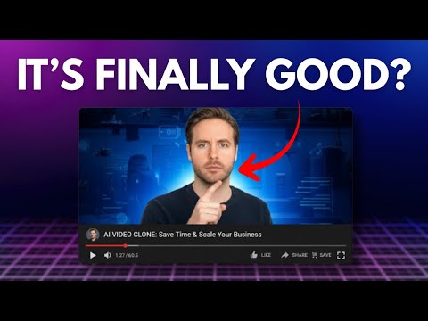 How To Clone Yourself With An AI Video Avatar (No More Filming!)