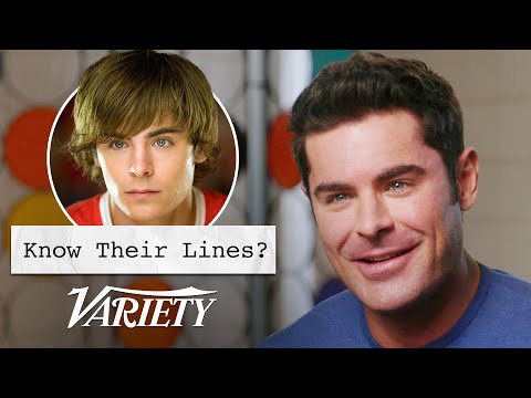 Does Zac Efron Know Lines From His Most Famous Movies?