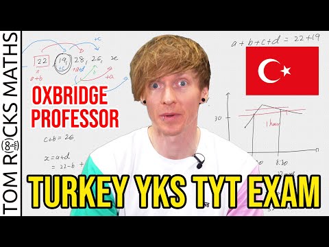 Oxford University Mathematician vs. Turkey High School Maths Exam