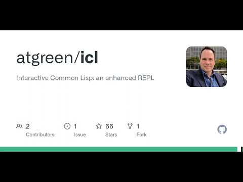 GitHub - atgreen/icl: Interactive Common Lisp: an enhanced REPL