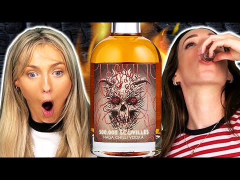 Irish People Try The World's Spiciest Alcohol