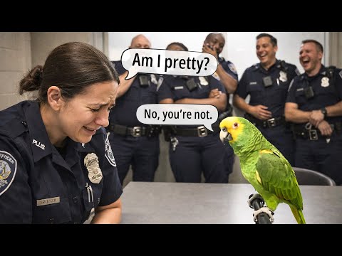 Parrot Roasts Cops & Doctors 🦜😂 - Parrot Jokes  Funniest Reactions You’ll Ever See! 😂🔥