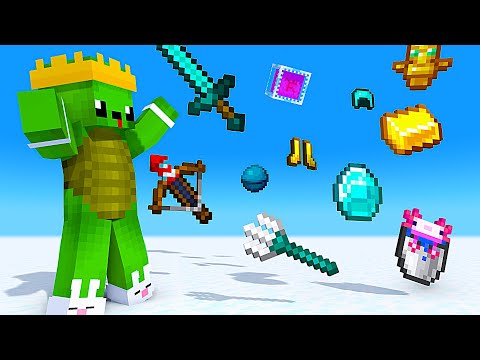 NOOB vs PRO in Minecraft, aber es REGNET ITEMS!