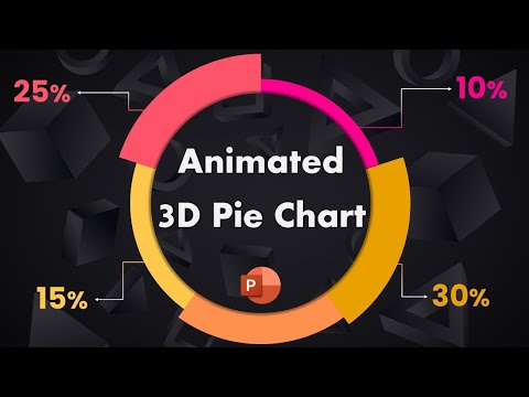 How To Create Animated 3D Pie Charts in PowerPoint #ppttutorial