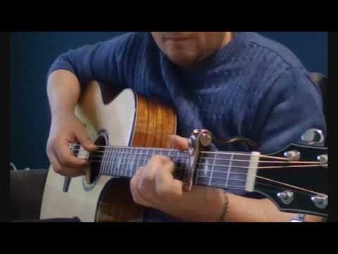 Зеленоглазое такси(Боярский) на гитаре. 