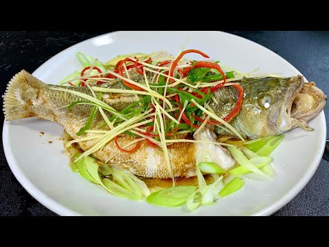 When steaming sea bass, keep in mind the trick of "don't put two, add three",