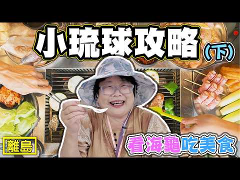 【小琉球攻略 下】 海龜多到害怕 小琉球吃什麼 玩什麼