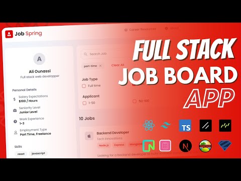 Build Full Stack Job Board App Using React, Next Js 15, Drizzle ORM, and PostgresSQL