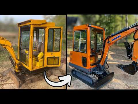 Rebuilding a Completely DESTROYED Excavator From The SCRAPYARD…WILL IT EVER RUN AGAIN??