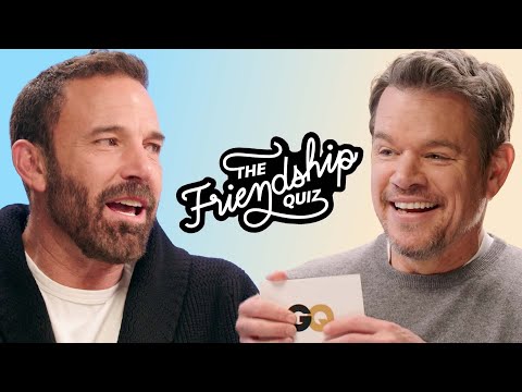 Ben Affleck & Matt Damon Take a Friendship Quiz
