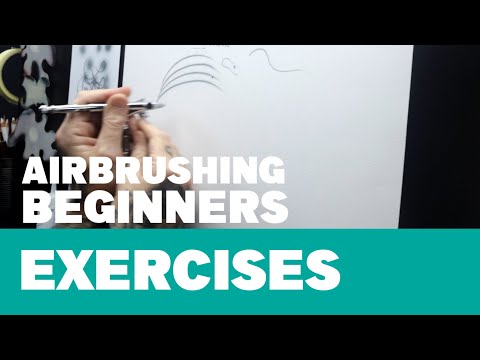 Airbrushing 101: Easy Exercises for Beginners to Master Control and Technique