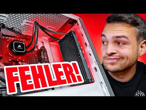 STOP!! Diese Fehler solltest du beim PC bauen unbedingt vermeiden...