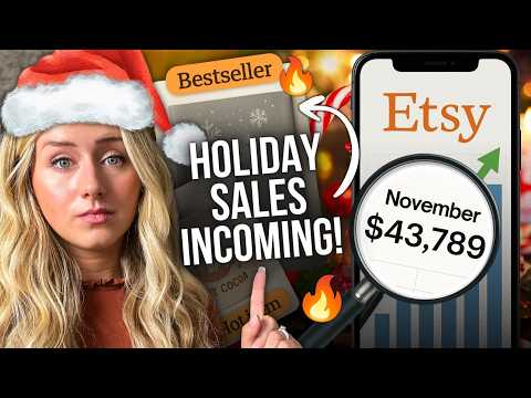 MUST-SELL Holiday Printify Products (list THESE for Q4 sales!)