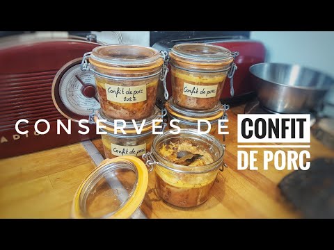 CONFIT DE PORC EN CONSERVES