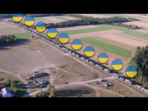 Ukrainian Convoys Erased by Russian T-90M's, T-80BV's and Precision Strikes