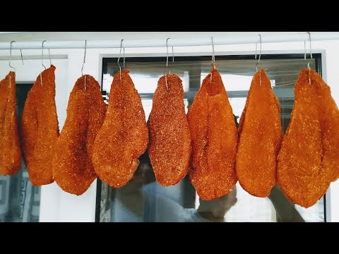 "Карпаччо" из курицы. Сыровяленое куриное филе.