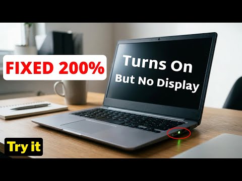 Laptop Turns On But NO Display | NO Power | Black Screen | Laptop On Nehi Ho Raha | HP, Dell, Lenovo
