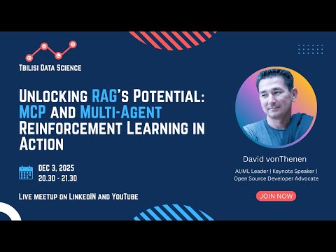 TDSCI Meetup #2 - MCP and Multi-Agent Reinforcement Learning in Action