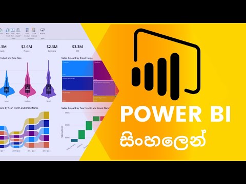 Power BI Software in Sinhala : Introduction (Sinhala)