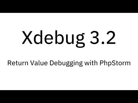 Xdebug 3.2: Return Value Debugging with PhpStorm