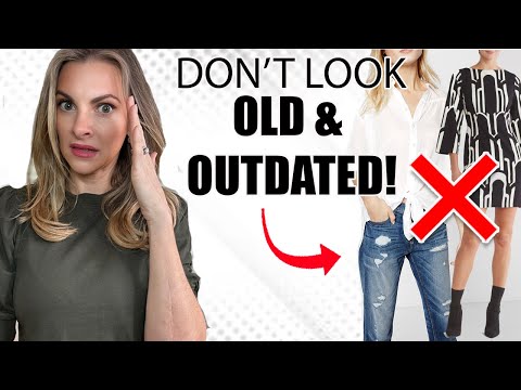 Don't look OLD & OUTDATED with these COMMON Style Mistakes!