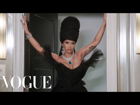Cardi B Gets Ready for the 2024 Met Gala | Last Looks | Vogue