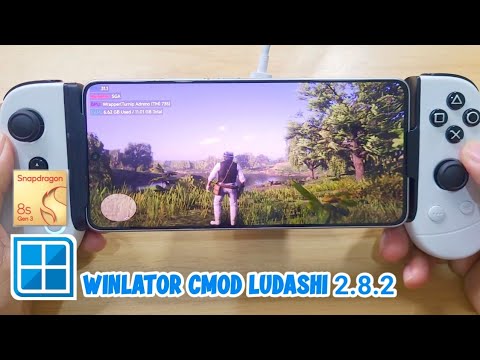 RED DEAD REDEMPTION 2 - WINLATOR LUDASHI 2.8.2 POCO F6 GAME FILES ON STORAGE C TEST