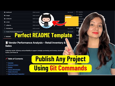 How to Upload Project on Github (with README & Folder Setup) | Github Tutorial | How to use Github