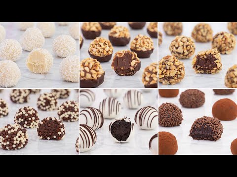 Variety of Chocolate Truffles - So Sweet - Step-by-Step Recipes