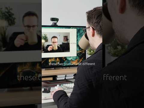 This 4K webcam is actually worth adding! 📹🎉 #insta360 #desksetup Nailed!