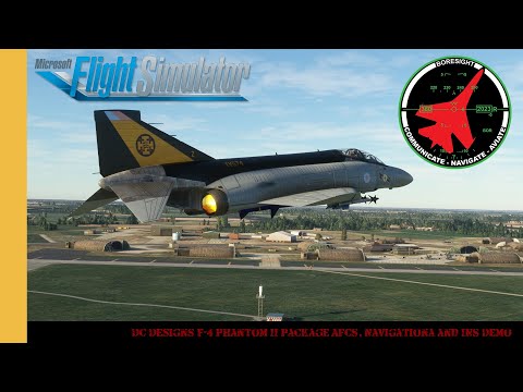 DC Designs F 4 Phantom II Package AFCS, Navigation and INS Demo | Microsoft Flight Simulator