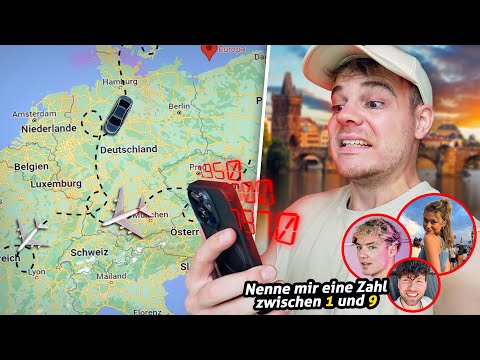 ZUFÄLLIGE POSTLEITZAHL generieren und für 24 STUNDEN dort bleiben!