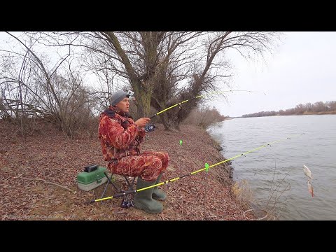 ЗИМОЙ ЗА РАКАМИ! ЛЬДА НЕТ, РЫБАЛКА С НОЧЁВКОЙ. Ловля густеры на простую донку. Самодельные раколовки